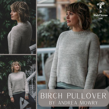 Birch Pullover Sweater Kit, dyed to order
