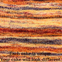 Knitcircus Yarns: En Fuego 50g Modernist, Trampoline, choose your cake, ready to ship yarn - SALE