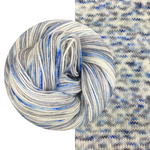 Knitcircus Yarns: Fishing in Quebec Speckled Skeins, ready to ship yarn