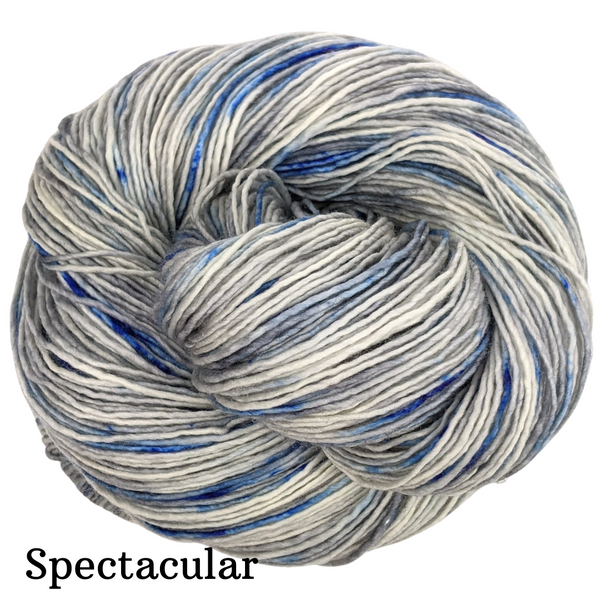 Knitcircus Yarns: Fishing in Quebec Speckled Skeins, ready to ship yarn