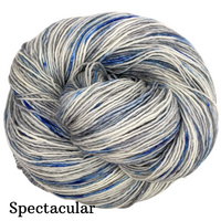 Knitcircus Yarns: Fishing in Quebec Speckled Skeins, dyed to order yarn