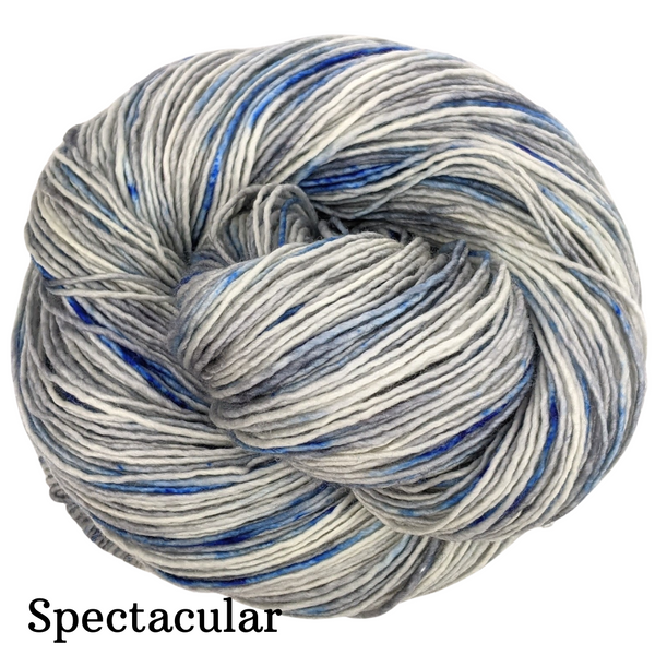 Knitcircus Yarns: Fishing in Quebec Speckled Skeins, dyed to order yarn