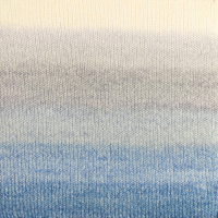 Knitcircus Yarns: Frosted Windowpanes Panoramic Gradient, ready to ship yarn