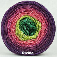 Knitcircus Yarns: Just Beet It Panoramic Gradient, ready to ship yarn