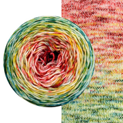 Knitcircus Yarns: Only Knitters in the Building Impressionist, ready to ship yarn