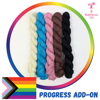 Knitcircus Yarns: Pride Flags: Pride Pack Skein Bundle, various flags, bases and sizes, ready to ship