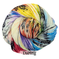 Knitcircus Yarns: The First Pride Was a Riot Speckled Skeins, ready to ship yarn