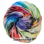 Knitcircus Yarns: The First Pride Was a Riot Speckled Skeins, ready to ship yarn