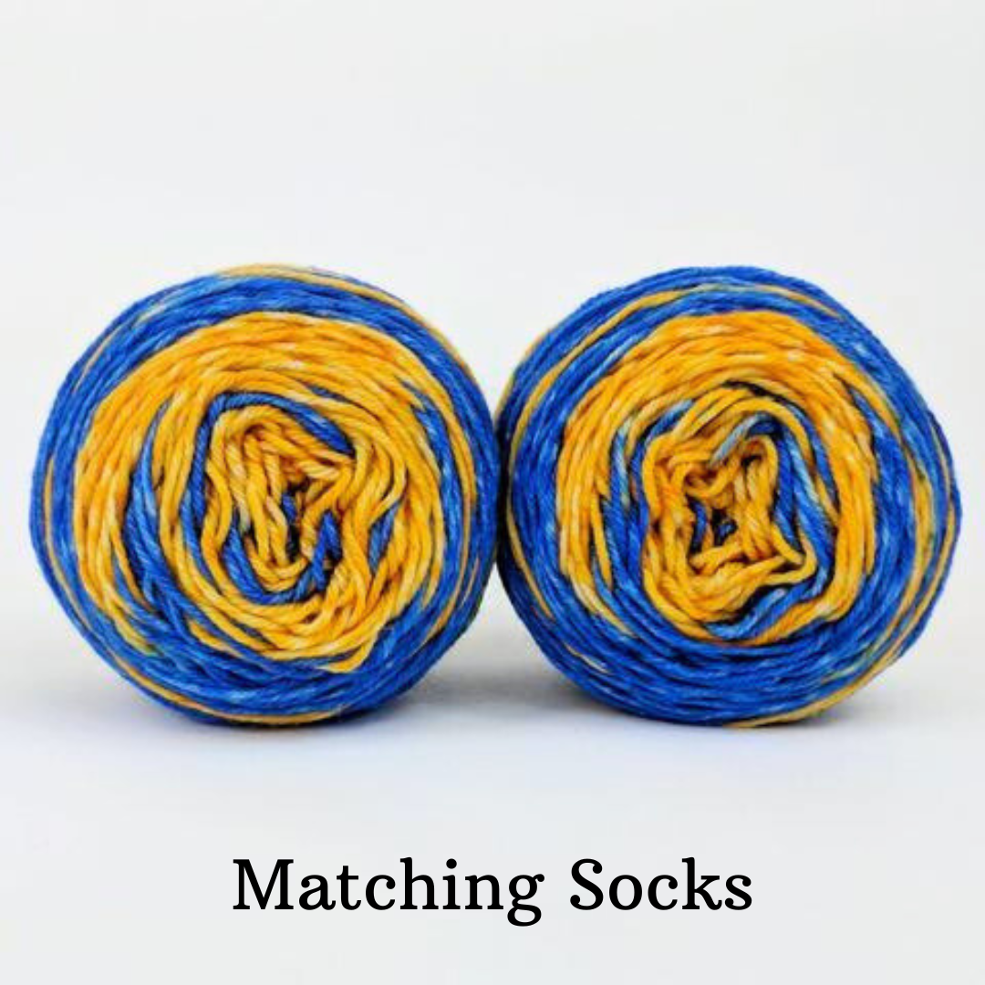 Knitcircus Yarns Brew Crew Gradient Stripes, dyed to order yarn