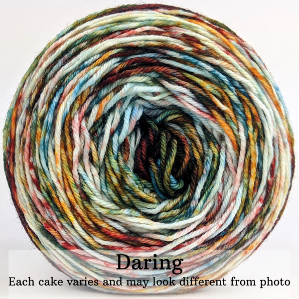 Knitcircus Yarns: Harvest Moon Modernist, dyed to order yarn