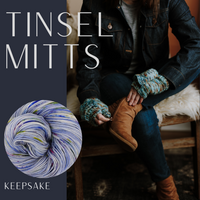 Tinsel Mitts Yarn Pack, ready to ship