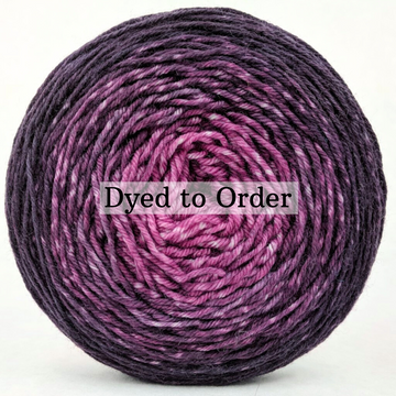 Knitcircus Yarns: La Vie En Rose Gradient, dyed to order yarn
