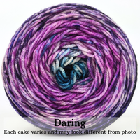 Knitcircus Yarns: The Knit Sky Impressionist Gradient, dyed to order yarn