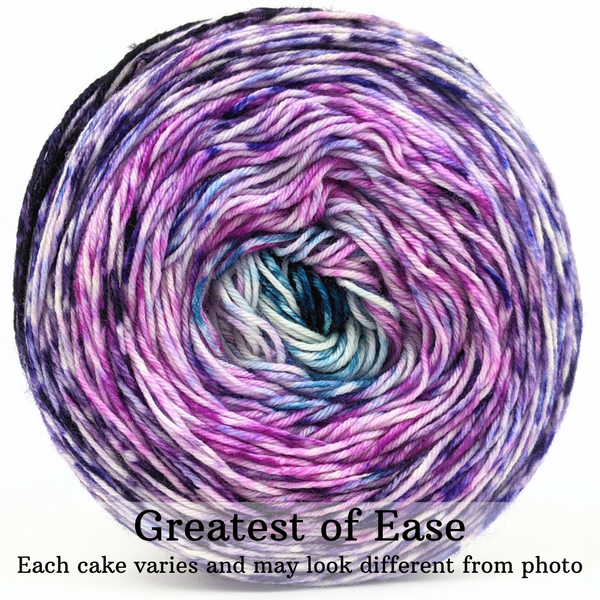 Knitcircus Yarns: The Knit Sky Impressionist Gradient, dyed to order yarn