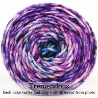 Knitcircus Yarns: The Knit Sky Impressionist Gradient, dyed to order yarn