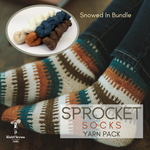 Sprocket Socks, pattern not included, ready to ship