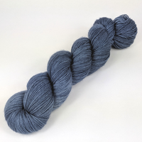 Knitcircus Yarns: Cornflower 100g Kettle-Dyed Semi-Solid skein, Breathtaking BFL, ready to ship yarn