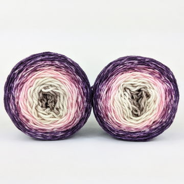 Knitcircus Yarns: Hopeless Romantic Panoramic Gradient Matching Socks Set (medium), Greatest of Ease, ready to ship yarn