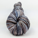 Knitcircus Yarns: A Yarn Has No Name 50g Speckled Handpaint skein, Greatest of Ease, ready to ship yarn