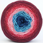 Knitcircus Yarns: Star-Crossed Lovers 150g Panoramic Gradient, Greatest of Ease, ready to ship