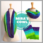 Mira's Cowl Yarn Pack, pattern not included, ready to ship