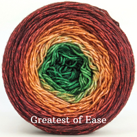 Knitcircus Yarns: Old Fashioned Christmas Panoramic Gradient, various bases and sizes, ready to ship - SALE - SECONDS
