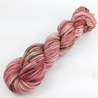 Knitcircus Yarns: Heirloom 100g Speckled Handpaint skein, Ringmaster, ready to ship yarn