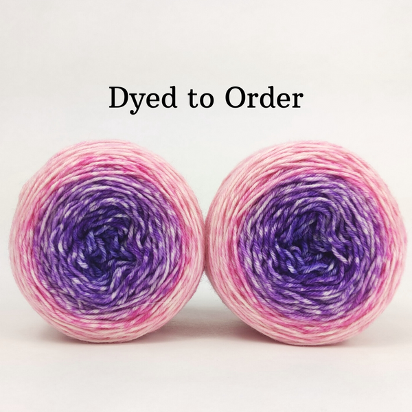 Knitcircus Yarns: Whirlwind Romance Panoramic Gradient Matching Socks Set, dyed to order yarn