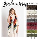 Gresham Wrap Yarn Pack, pattern not included, ready to ship