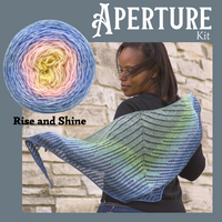 Aperture Shawl Kit, dyed to order
