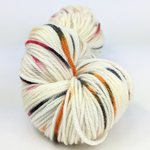 Knitcircus Yarns: Cute as a Bug 100g Speckled Handpaint skein, Daring, ready to ship yarn