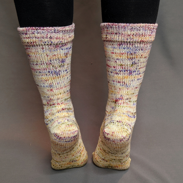 Knitcircus Yarns: Happy Happy Joy Joy Impressionist Gradient Matching Socks Set, dyed to order yarn