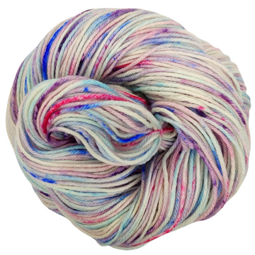 Knitcircus Yarns: Island of Misfit Toys 100g Speckled Handpaint skein, Daring, ready to ship yarn