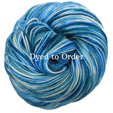 Knitcircus Yarns: Faraway Land Speckled Handpaint Skeins, dyed to order yarn