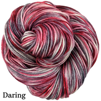 Knitcircus Yarns: Zombie Brunch Handpainted Skeins, dyed to order yarn