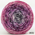 Knitcircus Yarns: Femme Fatale 100g Impressionist Gradient, Trampoline, choose your cake, ready to ship yarn