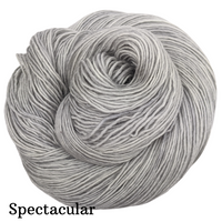 Knitcircus Yarns: Silver Lining Semi-Solid skeins, dyed to order yarn