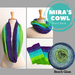 Mira's Cowl Yarn Pack, pattern not included, ready to ship