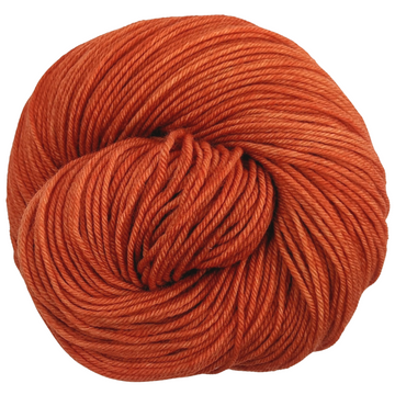 Knitcircus Yarns: Rhymes With Orange 100g Kettle-Dyed Semi-Solid skein, Daring, ready to ship yarn