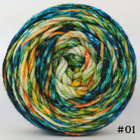 Knitcircus Yarns: Get Knit Done 100g Modernist, Ringmaster, choose your cake, ready to ship yarn