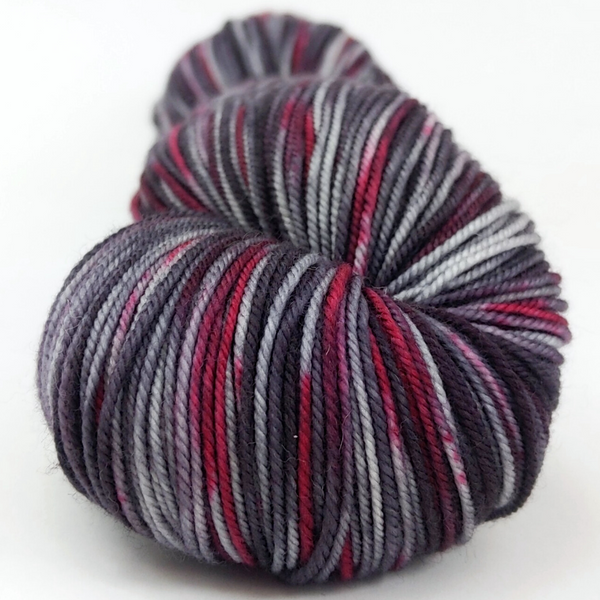 Knitcircus Yarns: Limo Entrances 100g Speckled Handpaint skein, Trampoline, ready to ship yarn - SALE
