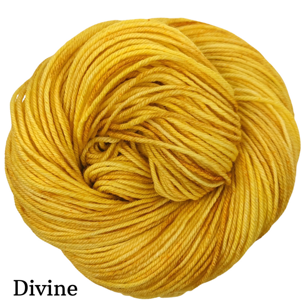 Knitcircus Yarns: Yellow Brick Road Kettle-Dyed Semi-Solid skeins, dyed to order yarn