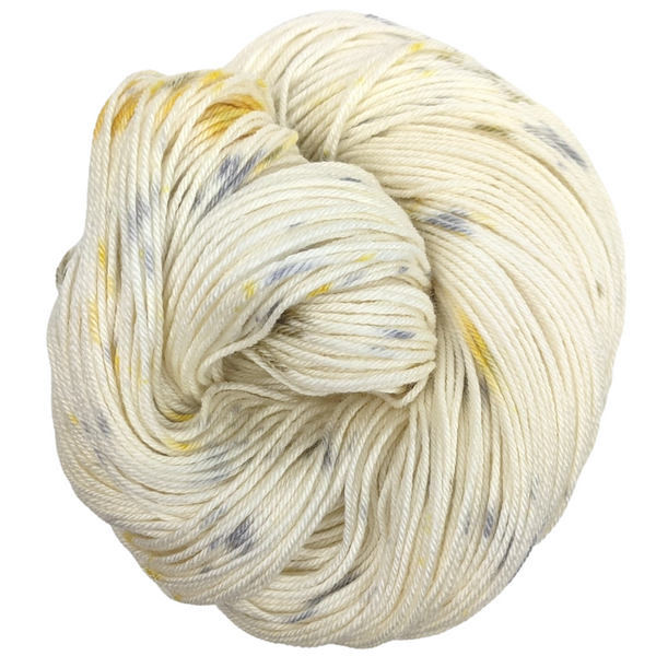Knitcircus Yarns: Brass and Steam 100g Speckled Handpaint skein, Parasol, ready to ship yarn - SALE