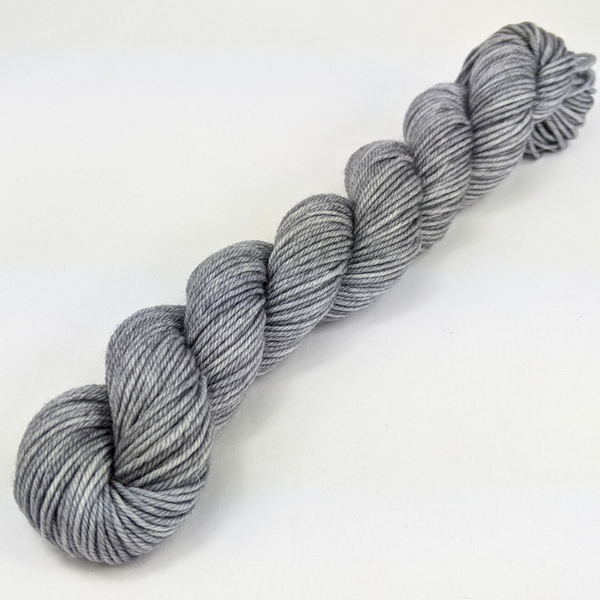 Knitcircus Yarns: Chimney Sweep 50g Kettle-Dyed Semi-Solid skein, Divine, ready to ship yarn