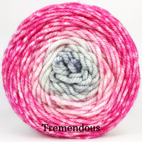Knitcircus Yarns: Think Pink! Gradient, dyed to order yarn