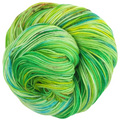 Knitcircus Yarns: One In Chameleon 100g Speckled Handpaint skein, Trampoline, ready to ship yarn