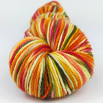 Knitcircus Yarns: Apple Picking 100g Handpainted skein, Divine, ready to ship yarn