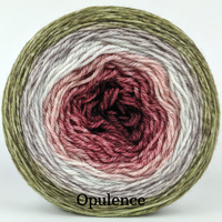 Knitcircus Yarns: Apple of My Pie Panoramic Gradient, ready to ship yarn