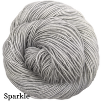 Knitcircus Yarns: Silver Lining Semi-Solid skeins, dyed to order yarn