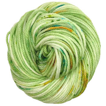 Knitcircus Yarns: In the Limelight 100g Speckled Handpaint skein, Ringmaster, ready to ship yarn